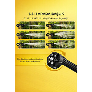 Turbo 2 Pembe Köpük Ve Eldiven Hediyeli Yüksek Basınçlı Yıkama Makinesi