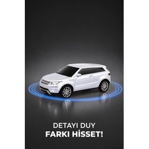 Bluetooth Hoparlör Suv Araba Tasarımlı 16w Fm Usb Selfie Speaker D88 Beyaz