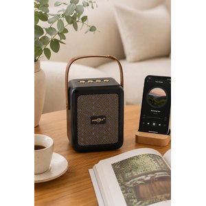 Bluetooth Speaker Kablosuz Hoparlör  Usb Girişli Şarjlı Hoparlör Gts-2201 Siyah