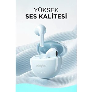 Bluetooth Kulaklık Kulak İçi Tws Thinkplus Kablosuz Kulaklık Lp2 Pro Beyaz