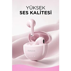 Lenovo Thinkplus Lp2 Pro Pembe Tws Bluetooth V5.4 Stereo Kulak İçi Bluetooth Kulaklık