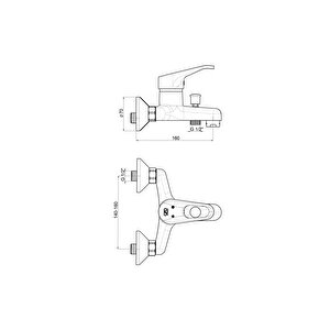Kalipso Mbb 20 Banyo Bataryası