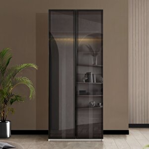 Blesk Gardırop, More 2 Kapaklı Raflı Dolap - Reflekte Kapaklı