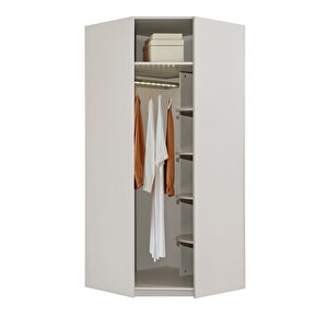 Blesk Gardırop, More Giyinme Odası Dolap Takımı - Reflekte Kapaklı