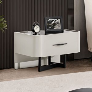 Blesk Komodin, More Tek Çekmeceli Komodin