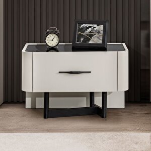 Blesk Komodin, More Tek Çekmeceli Komodin