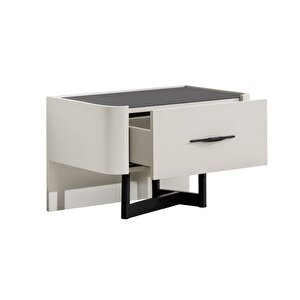 Blesk Komodin, More Tek Çekmeceli Komodin