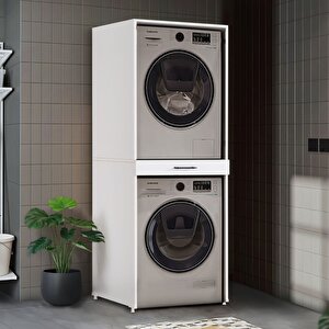 Blesk Çamaşır Ve Kurutma Makinesi Dolabı, Lara Çok Amaçlı Banyo Dolabı