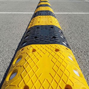 8,5 Metre Klasik Yol Kasisi | Modüler Uygulama Çözümü Sarı Siyah