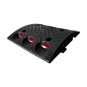 Oval Hız Kesici Gövde 30 × 33 × 4 Cm | Yol Kasisi Ana Bileşeni 9103 Siyah