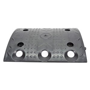 Oval Hız Kesici Gövde 30 × 33 × 4 Cm | Yol Kasisi Ana Bileşeni 1072 Siyah