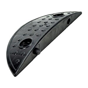 Oval Hız Kesici Kapağı 30 × 10 × 4 Cm | Yol Kasisi Tamamlayıcı Eleman 1072 Siyah