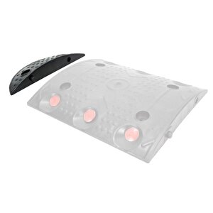 Oval Hız Kesici Kapağı 30 × 10 × 4 Cm | Yol Kasisi Tamamlayıcı Eleman 1072 Siyah