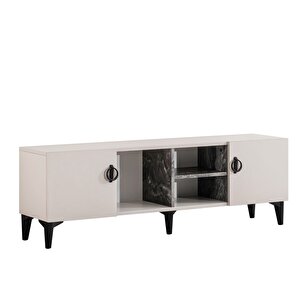 Blesk Tv Ünitesi, 150 Cm Petek Tv Sehpası Kapaklı Ünite