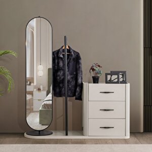 Blesk Şifonyer, More Aynalı Askılıklı Şifonyer Takım