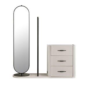 Blesk Şifonyer, More Aynalı Askılıklı Şifonyer Takım