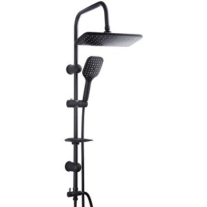 Defne Tepe Duş Seti,siyah