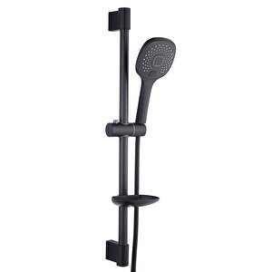 Royal Sürgülü Duş Seti, Siyah