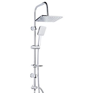 Mehtap Tepe Duş Seti, Krom