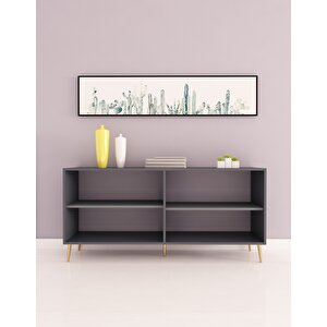 Lara 160 Cm Konsol Antrasit-Antrasit