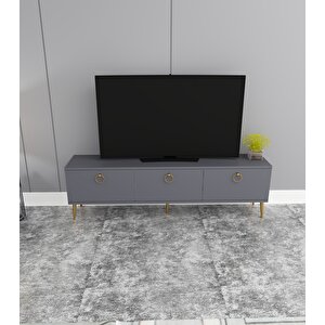 Maxi 150 Cm Tv Sehpası Antrasit Antrasit