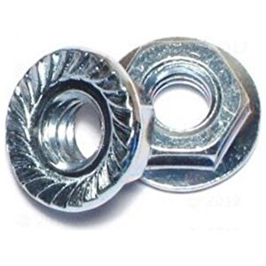 Flanşlı Somun Metrik 6mm 10 Adet Pullu Somun