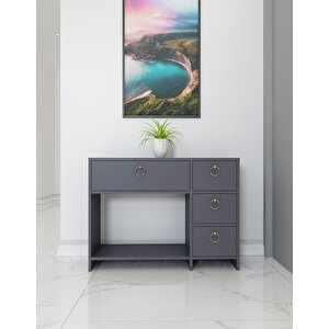 Loren Kapaklı, Raflı Dresuar Antrasit Antrasit