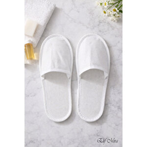 100 Çift Kaydırmaz Tabanlı Tek Kullanımlık Otel Spa Terlik Seti