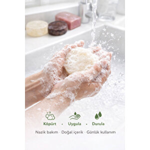 Cilt Canlandırıcı Ve Aydınlık Görünüm Sağlayan 3 Lü Doğal Sabun Bakım Seti