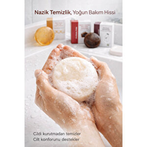 Olgun Ciltler İçin Yenileyici Ve Dolgunlaştırıcı 3 Lü Doğal Bakım Sabun Seti