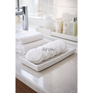 500 Adet 15 Gr Mini Otel Sabunu  Pile Sargılı Buklet Yuvarlak Misafir Sabunu