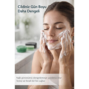 Yağlı Ve Karma Ciltler İçin Doğal Sabun Seti 3’lü Bakım Paketi