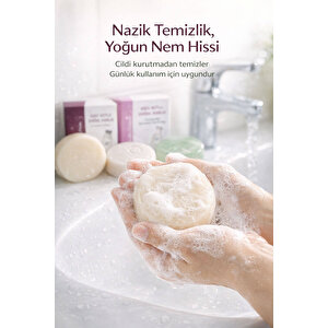 Kuru Ve Hassas Ciltler İçin Besleyici 3 Lü Doğal Sabun Bakım Seti