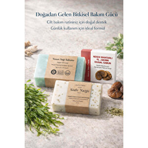 Botanik Özlü 3 Lü Doğal Sabun Seti Özel Bitkisel Seri