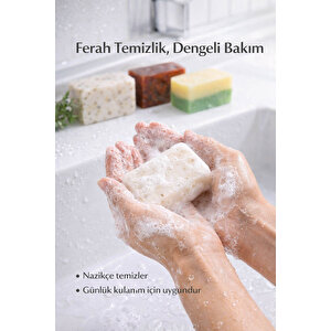 Saç Ve Saç Derisi Bakımı İçin Onarıcı 3 Lü Doğal Sabun Seti