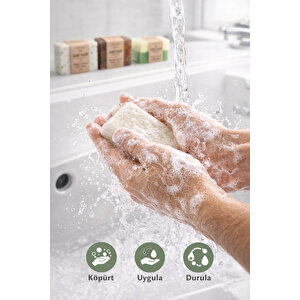 Saç Ve Saç Derisi Bakımı İçin Onarıcı 3 Lü Doğal Sabun Seti