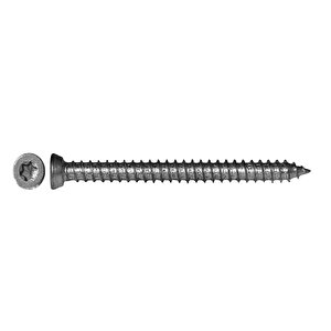 Buldex Beton Vidası 7.5x60 Mm 100 Adet | Torx T30 Uyumlu Dübelsiz Vida