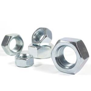 Düz Somun Kaplamalı 12 Mm Beyaz 10'lu Paket