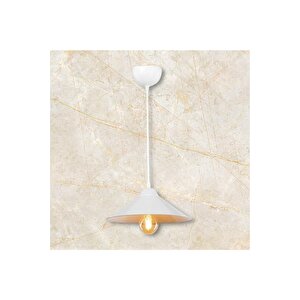 Japon Tekli Beyaz Avize