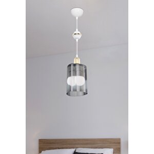 Akses Küre Krom Üçgen Füme Yatak Odası Yemek Odası Mutfak Hol Salon Sarkıt