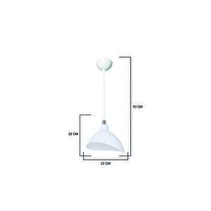 Tekli Opal Yemek Odası Salon Mutfak Antre Yatak Odası Avize