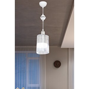 Akses Küre Krom Üçgen Şeffaf Yatak Odası Yemek Odası Mutfak Hol Salon Sarkıt