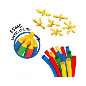 Dede Oyuncak Flexı Bambu Çubuklar 300 Parça 03679