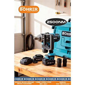 Çi̇ft Akülü 2400nm Tutma Destekli̇ Yeni̇ Nesi̇l 88v 5ah Yüksek Somun Sikma Ti̇cari̇ Bi̇jon Sökme Maki̇nesi̇