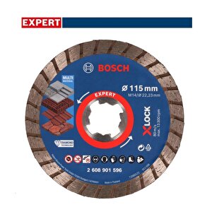 Bosch Expert 115 Mm X-lock Multimaterial Elmas Kesme Diski 2608901596