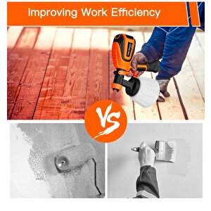 Rpx-1047 Profesyonel 1300 W Elektrikli Sprey Boya Püskürtme Tabancası Dezenfektan Ilaçlama Makinesi