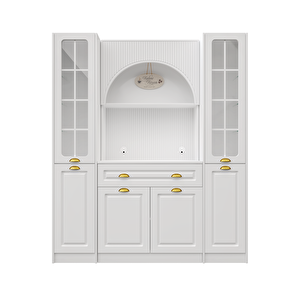 Guneystore Armoni Gold Maxi Kahve Köşesi Komple Mdf - Ücretsiz Montaj