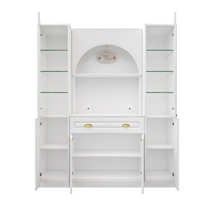 Guneystore Armoni Gold Maxi Kahve Köşesi Komple Mdf - Ücretsiz Montaj