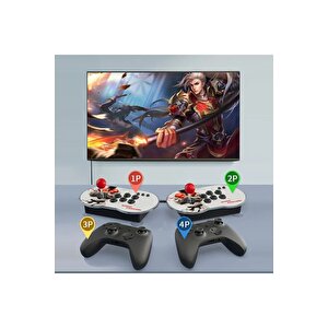 M9 64gb Arcade Retro 4k Hdmi Oyun Konsolu 10000 Oyun Çift Kontroller