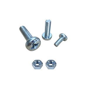 Tuğra Hirdavat M3x15mm Metrik Vida Ysb - Somunlu 100'lü Takım